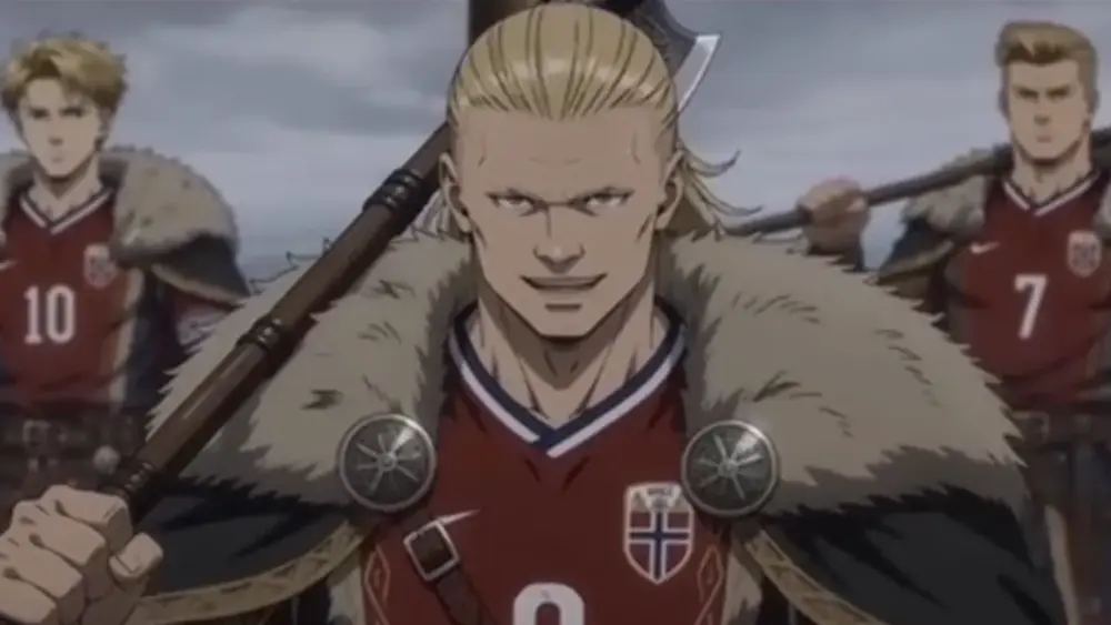 Mbappé e Haaland viram anime e viralizam